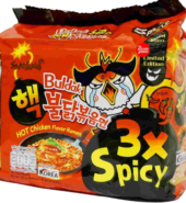 Samyang Hot Chicken Flavor 3X Spicy Bundle